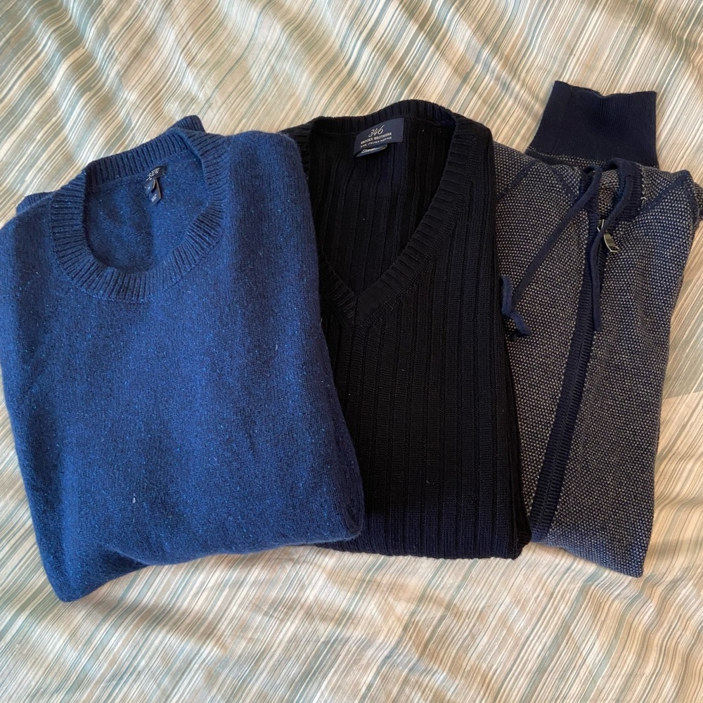 Mens Sweater bundle set of 3
